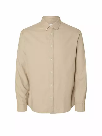 SELECTED | Chemise en flanelle slim fit SLHSLIMOWEN | creme